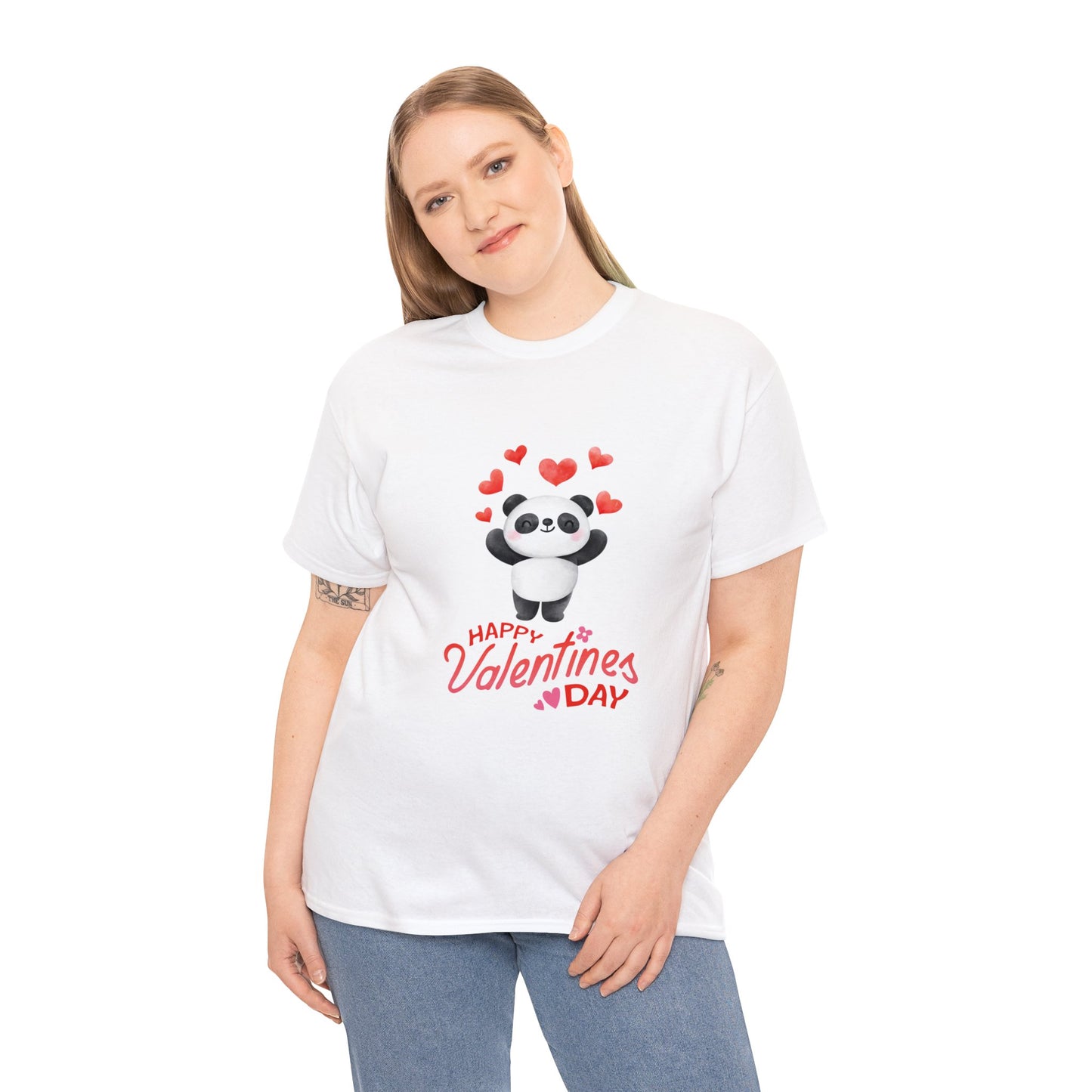 Happy Valentine's Day Panda T Shirt