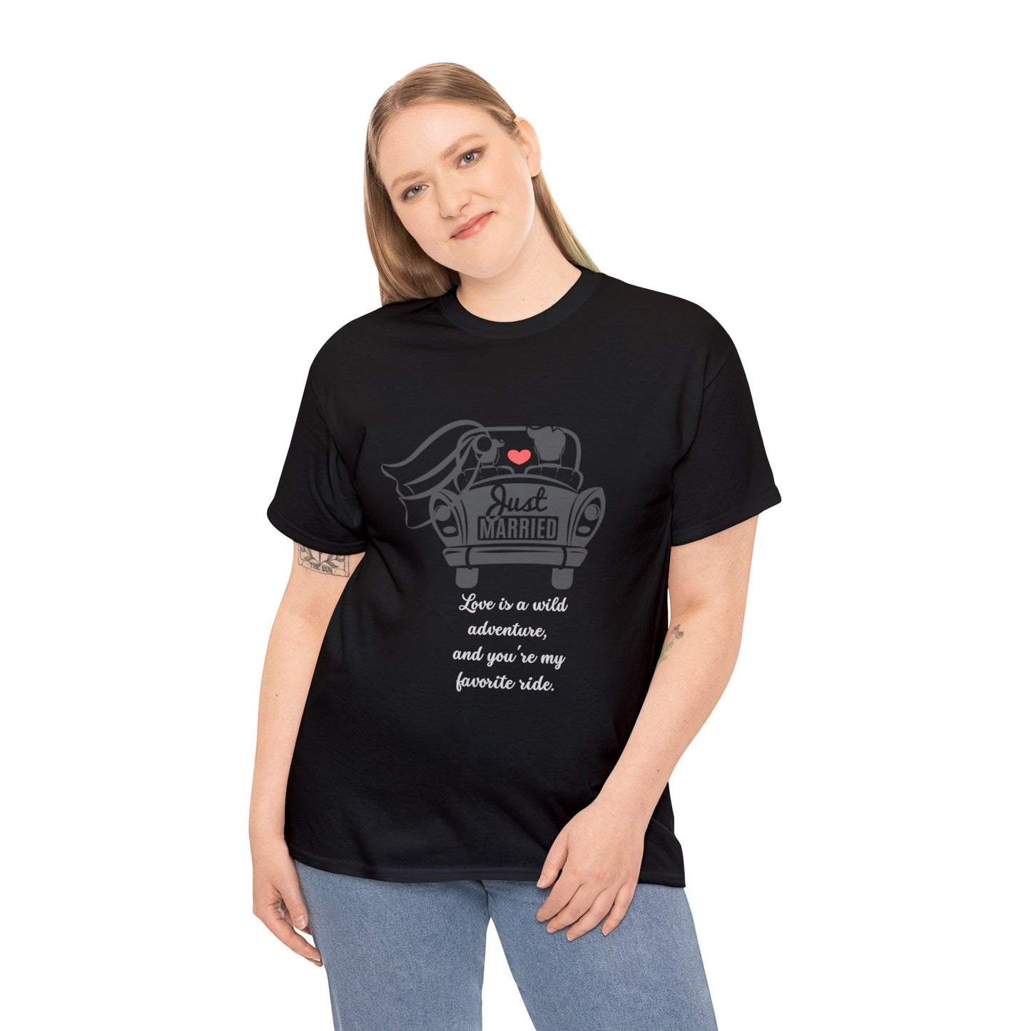 Love Is a Wild Ride and You're My Favorite Ride T-Shirt - Romantic Apparel