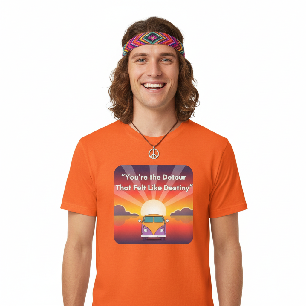 You're the Detour That Fits the Destiny T-Shirt – Sunset Landscape Tribute Apparel
