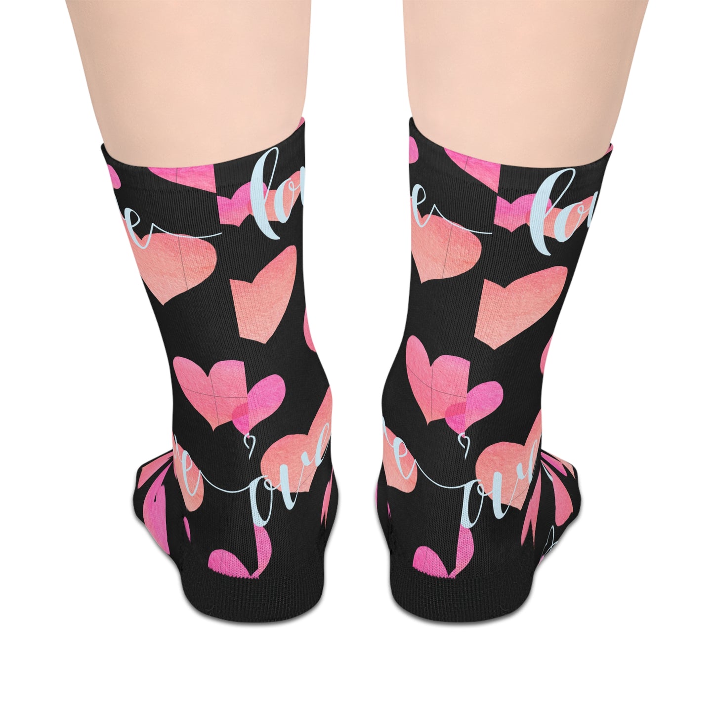 Mid-length Love Socks