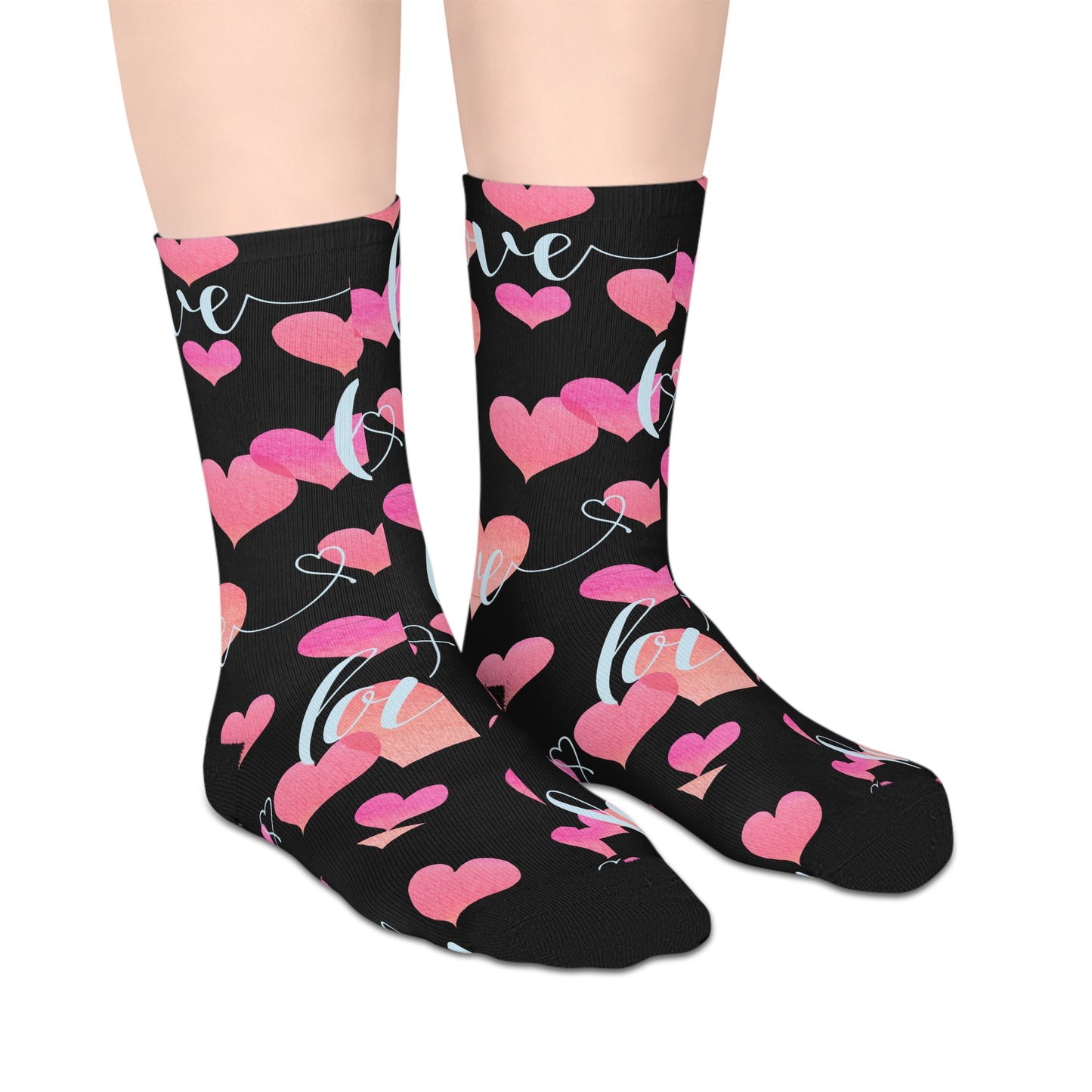 Mid-length Love Socks