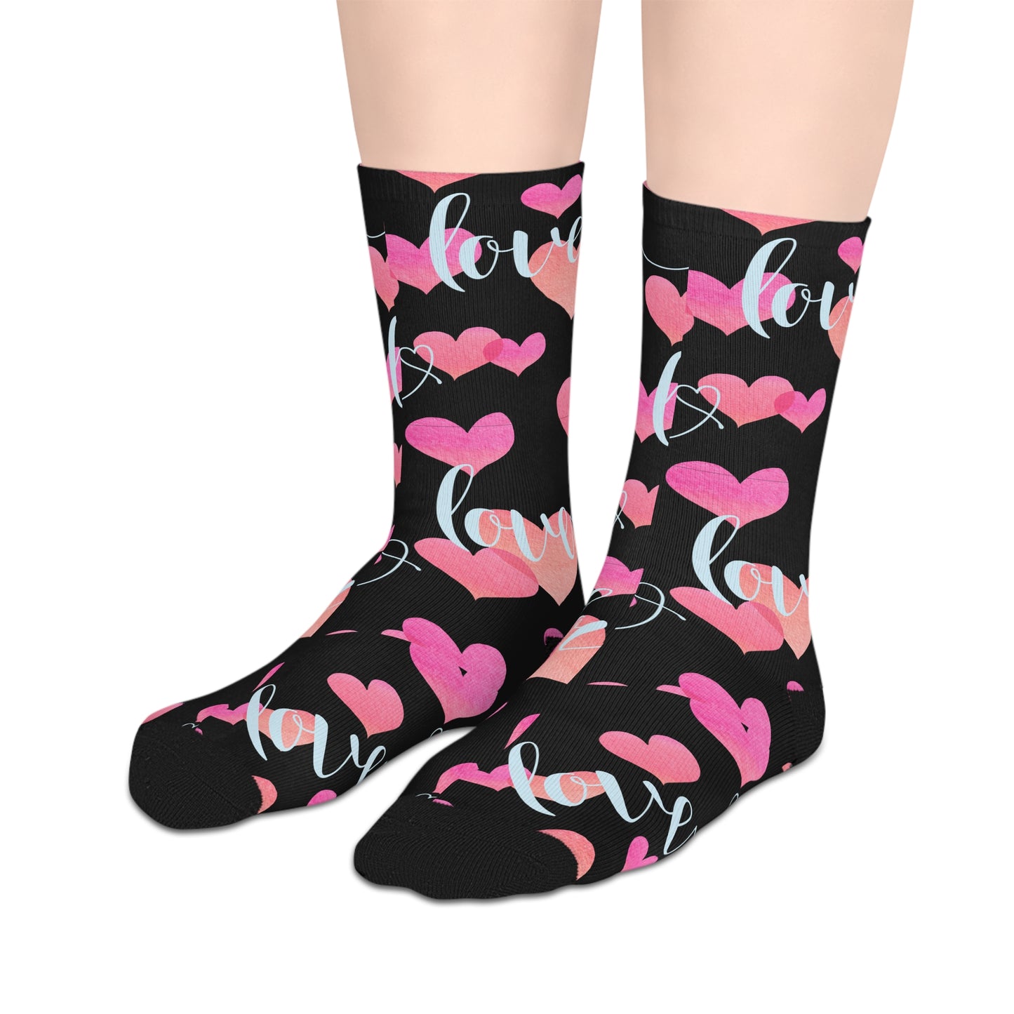 Mid-length Love Socks