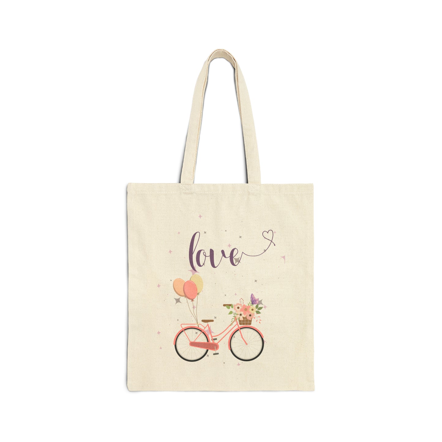 Love - Cotton Canvas Tote Bag